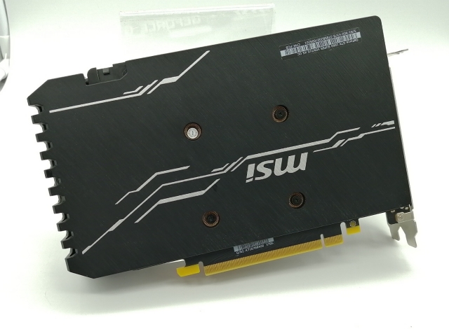 【中古】MSI GeForce GTX 1660 SUPER VENTUS XS OC GTX1660Super/6GB(GDDR6)/PCI-E【秋葉2号】保証期間１週間の通販は