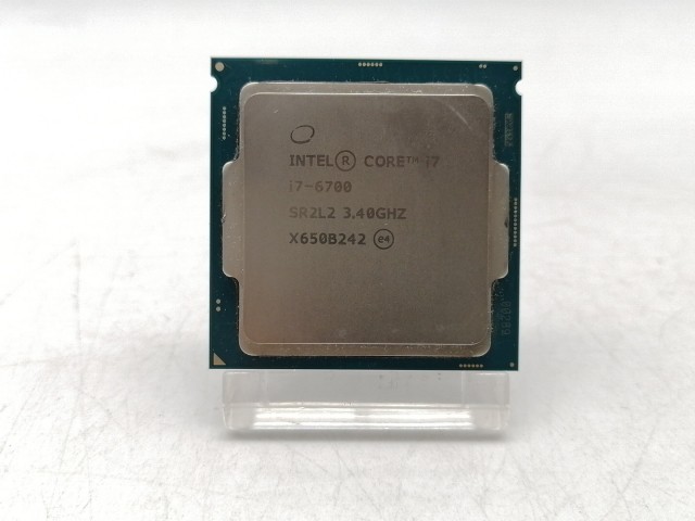 【中古】Intel Core i7-6700 (3.4GHz/TB:4GHz/SR2L2) bulk LGA1151/4C/8T/L3 8M/HD530/TDP65W【秋葉2号】保証期間１週間