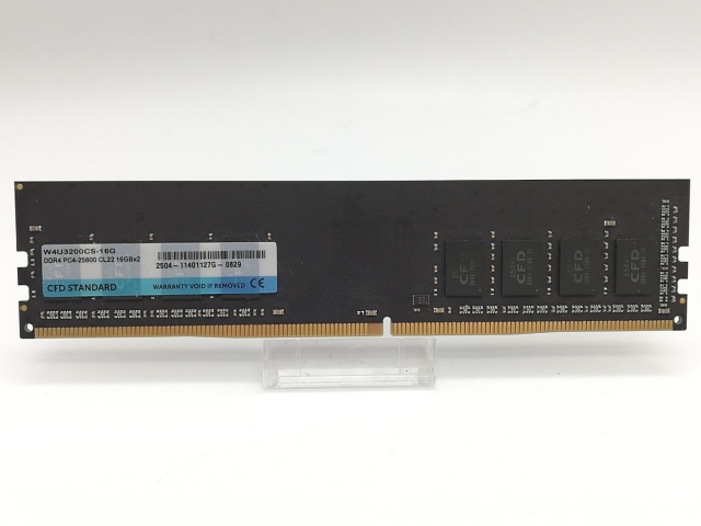 【中古】DDR4 16GB PC4-25600(DDR4-3200)【デスクトップPC用】【秋葉2号】保証期間１週間