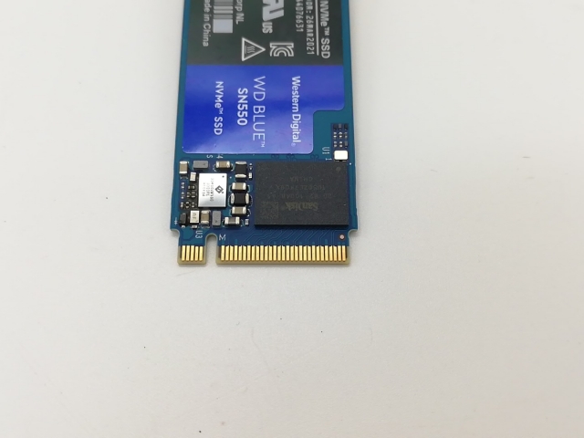 【中古】W.D. WD Blue SN550(WDS100T2B0C) 1TB/M.2 2280(PCIe3.0 NVMe)【秋葉2号】保証期間１週間_2