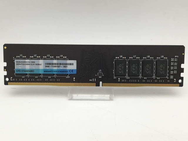 【中古】DDR4 16GB PC4-25600(DDR4-3200)【デスクトップPC用】【秋葉2号】保証期間１週間