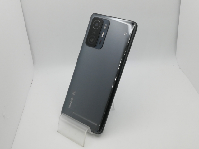 【中古】Xiaomi 国内版 【SIMフリー】 Xiaomi 11T Pro メテオライトグレー 8GB 128GB【新橋烏森通り】保証期間１ヶ月【ランクC】