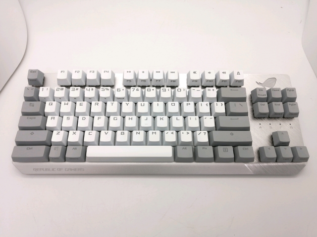 【中古】ASUS ROG Strix Scope NX TKL Moonlight White 赤軸 [White/Gray]【秋葉2号】保証期間１週間 7,485円