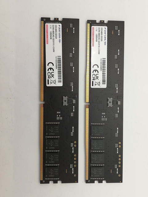 【中古】DDR5 32GB 2枚組（合計64GB） DDR5-4800(PC5-38400)【デスクトップPC用】【秋葉2号】保証期間１週間