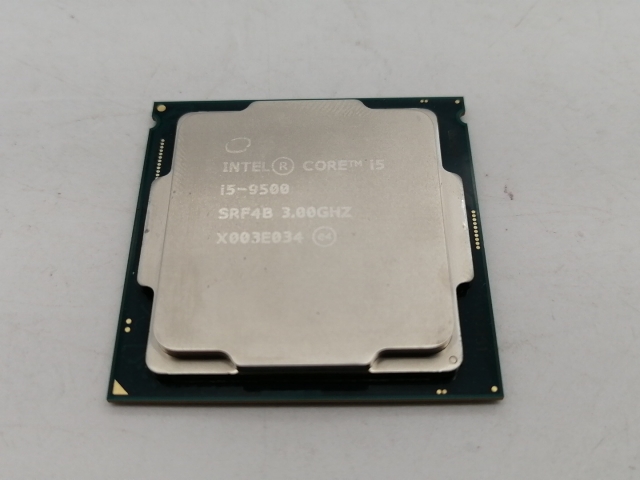 CPU Intel Core i5 9500 SRF4B 3GHZ 6個セット