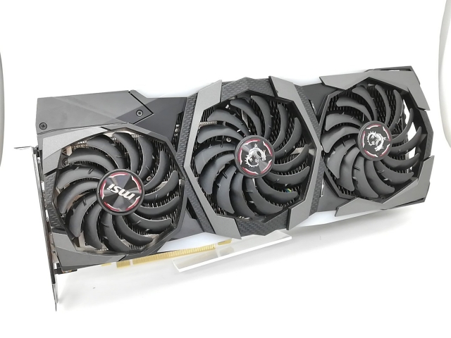 【中古】MSI GeForce RTX 2080 Ti GAMING X TRIO RTX2080Ti/11GB(GDDR6)/PCI-E【秋葉2号】保証期間１週間