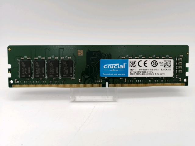 【中古】DDR4 16GB PC4-21300(DDR4-2666)【デスクトップPC用】【秋葉2号】保証期間１週間 8,386円