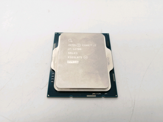 【中古】Intel Core i7-12700(2.1GHz) Bulk LGA1700/12C(P:8C/E:4C)/20T/L3 25M/UHD770/PBP65W【秋葉2号】保証期間１週間