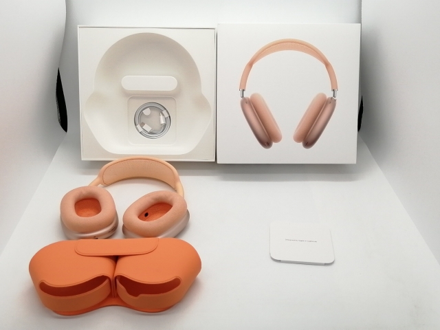 【中古】Apple AirPods Max（2024/USB-C） オレンジ MWW73ZA/A【秋葉2号】保証期間１ヶ月_9