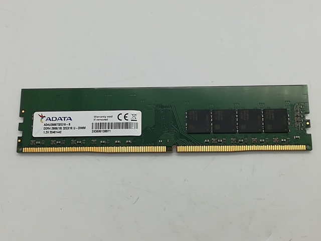 【中古】DDR4 32GB PC4-21300(DDR4-2666)【デスクトップPC用】【秋葉2号】保証期間１週間