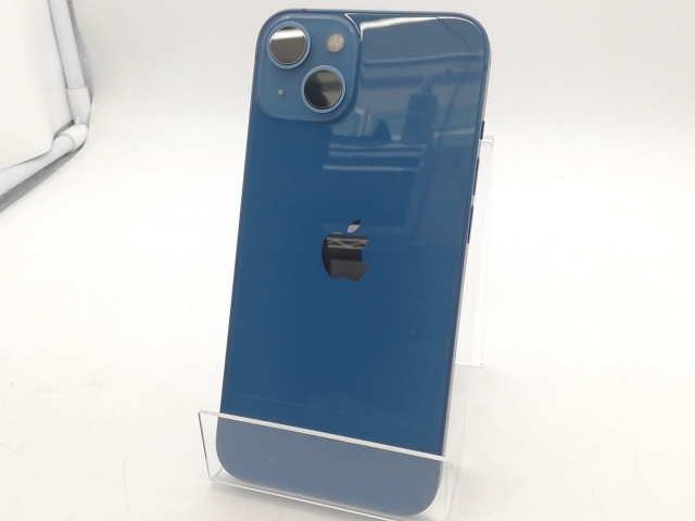 中古】Apple au 【SIMフリー】 iPhone 13 128GB ブルー MLNG3J/A【柏