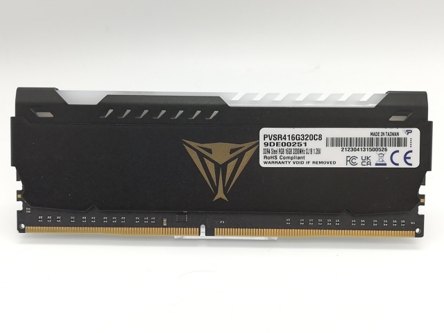 【中古】DDR4 16GB PC4-25600(DDR4-3200)【デスクトップPC用】【秋葉2号】保証期間１週間