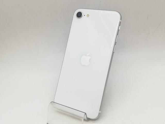 【中古】Apple SoftBank 【SIMロック解除済み】 iPhone SE（第2世代） 128GB ホワイト MHGU3J/A（後期型番）【秋葉本店】保証期間１ヶ月【ランクB】