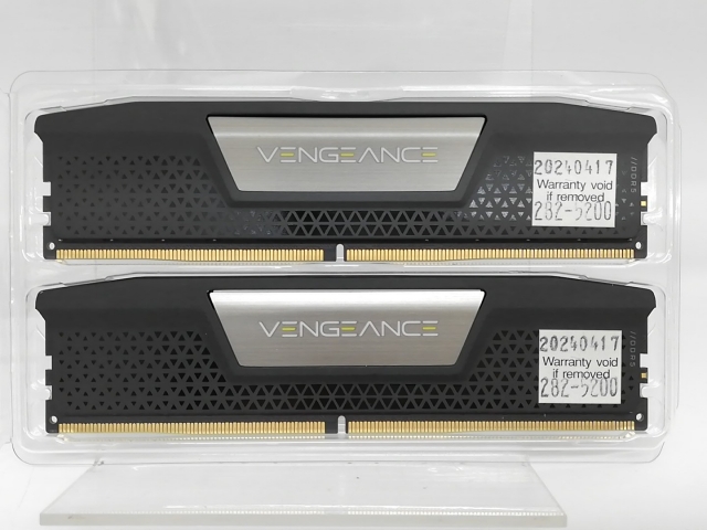 【中古】DDR5 48GB 2枚組（合計96GB） DDR5-5200(PC5-41600)【デスクトップPC用】【秋葉2号】保証期間１週間