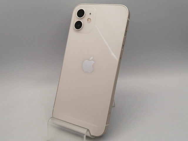 【中古】Apple docomo 【SIMロック解除済み】 iPhone 12 64GB ホワイト MGHP3J/A【秋葉本店】保証期間１ヶ月【ランクA】