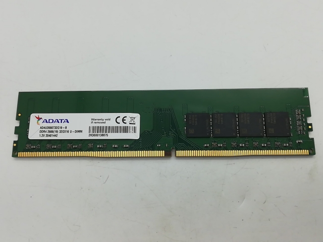 【中古】DDR4 32GB PC4-21300(DDR4-2666)【デスクトップPC用】【秋葉2号】保証期間１週間