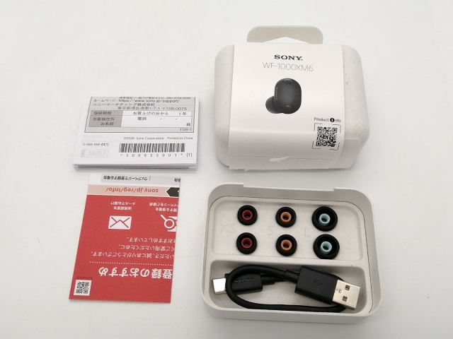 【中古】SONY WF-1000XM6 (B) [ブラック]【秋葉2号】保証期間１ヶ月【ランクA】_6