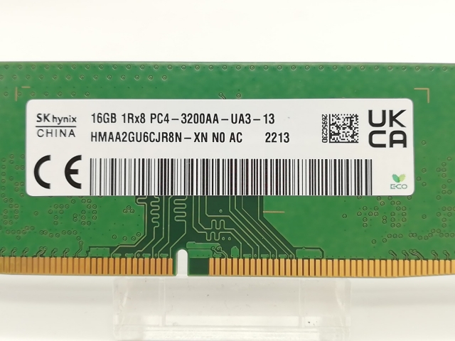 【中古】DDR4 16GB PC4-25600(DDR4-3200)【デスクトップPC用】【秋葉2号】保証期間１週間_2