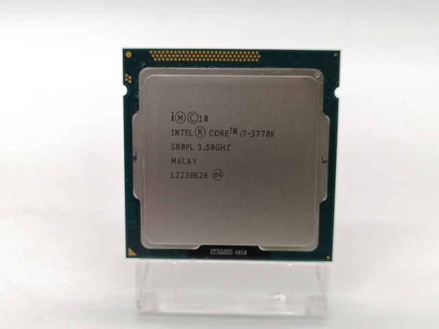 中古】Intel Core i7-3770K (3.5GHz/TB:3.9GHz) BOX LGA1155/4C
