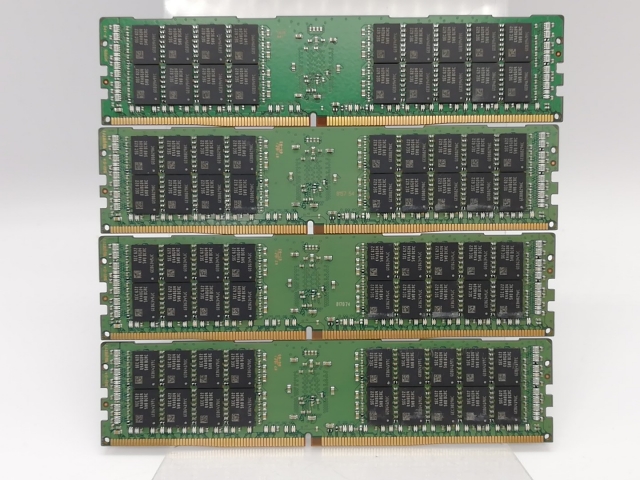 【中古】DDR4 32GB 4本セット 計128GB PC4-19200(DDR4-2400) Registered/ECC【サーバー用】【秋葉2号】保証期間１週間_1