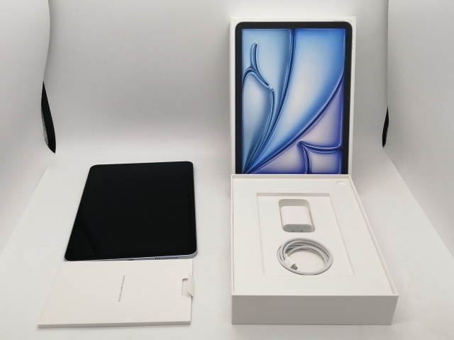 11インチ iPad Air 256GB 2024年MUWH3J/A ブルー 中古】Apple 【Wi-Fi