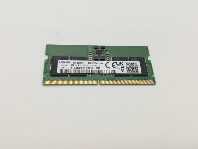 【中古】262PIN SODIMM 8GB DDR5-5600(PC5-44800)【ノートPC用】【秋葉2号】保証期間１週間