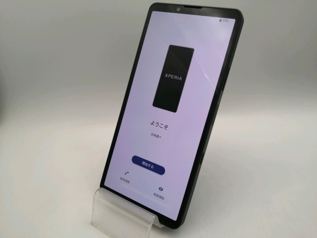 【中古】SONY 国内版 【SIMフリー】 Xperia 10 VII チャコールブラック 8GB 128GB XQ-FE44【秋葉本店】保証期間１ヶ月【ランクB】