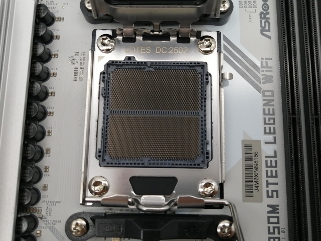 【中古】ASRock B850M Steel Legend WiFi B850/AM5/microATX【秋葉2号】保証期間１週間