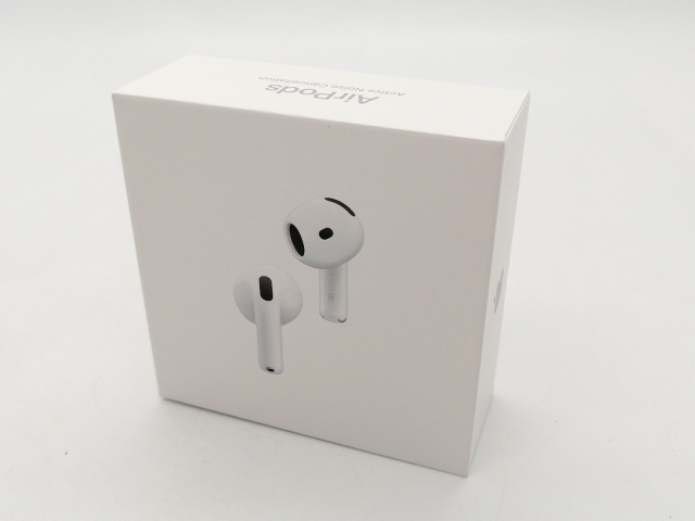 未使用】Apple AirPods 4 アクティブノイズキャンセリング搭載モデル