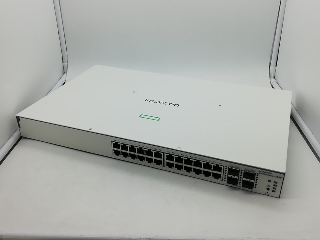 【中古】HP HPE Networking Instant On Switch Series 1930 24G Class4 PoE 4SFP/SFP+ 195W Switch (JL683B)【秋葉2号】保証期間１週間
