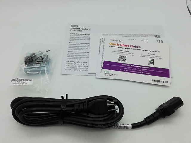 【中古】HP HPE Networking Instant On Switch Series 1930 24G Class4 PoE 4SFP/SFP+ 195W Switch (JL683B)【秋葉2号】保証期間１週間_4