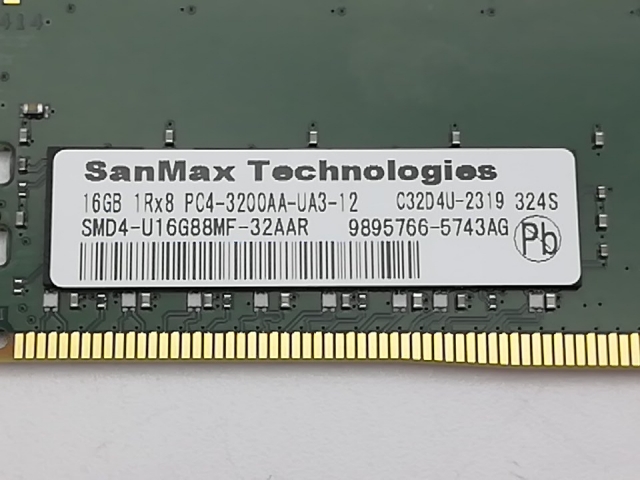 【中古】DDR4 16GB PC4-25600(DDR4-3200)【デスクトップPC用】【秋葉2号】保証期間１週間_2
