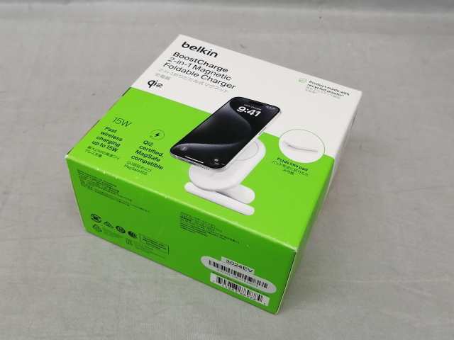 【未使用】Belkin BOOST↑CHARGE WIZ028qcWH[ホワイト]【秋葉2号】保証期間１週間の通販は