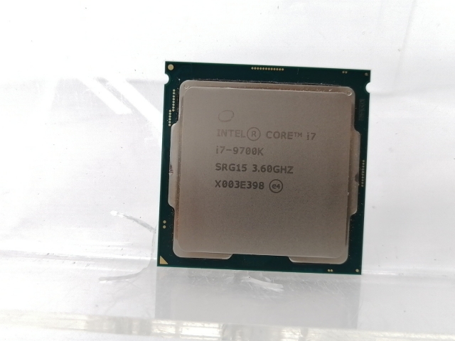 新品 intel Core i7 9700k 送料込 Amazon.com: Intel Core i7-9700k 8 core 3.6GHz GPU LGA-1151