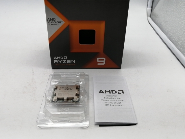 中古】AMD Ryzen 9 7950X3D (4.2GHz/TC:5.7GHz) BOX AM5/16C/32T/L3 