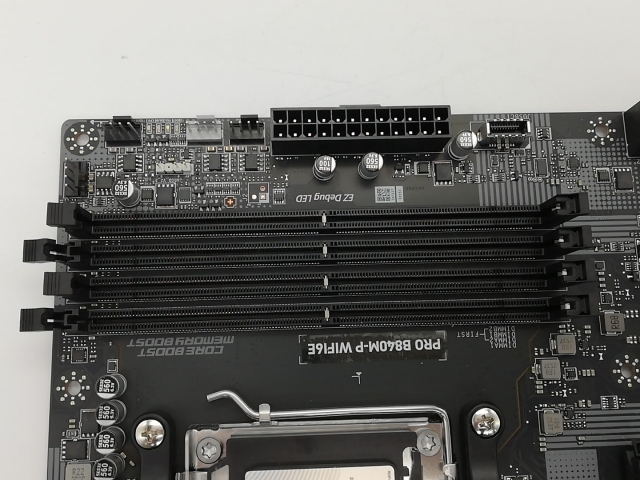 【中古】MSI PRO B840M-P WIFI6E B840/AM5/ATX【秋葉2号】保証期間１週間_4