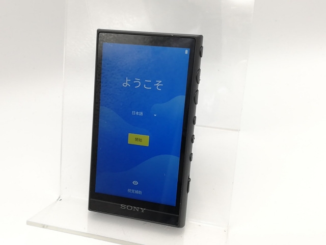 【中古】SONY WALKMAN(ウォークマン) NW-A105 (B) 16GB ブラック【秋葉2号】保証期間１ヶ月【ランクC】