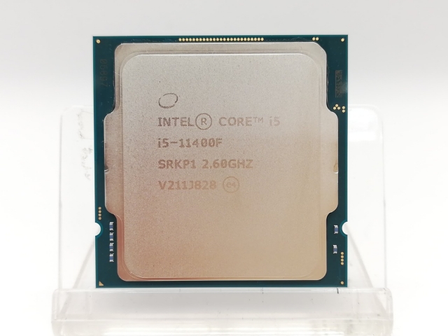 【中古】Intel Core i5-11400F (2.6GHz/TB:4.4GHz) Bulk LGA1200/6C/12T/L3 12M/No iGPU/TDP65W【秋葉2号】保証期間１週間