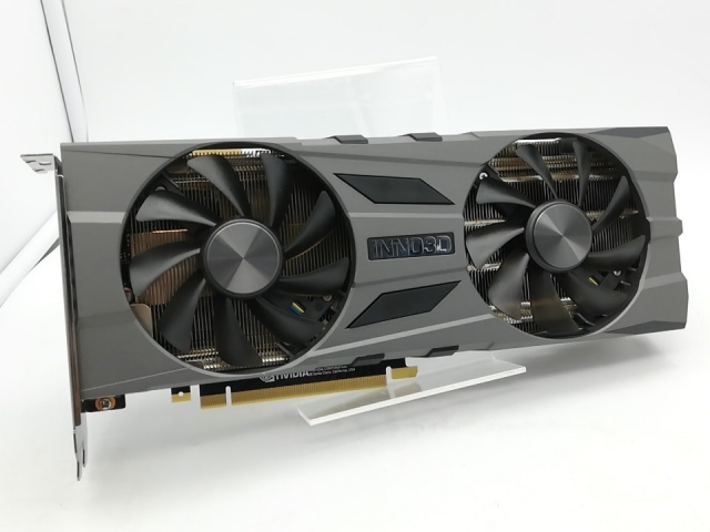 【中古】Inno3D GEFORCE RTX 2070 SUPER TWIN X2 OC（N207S2-08D6X-18781659） RTX2070Super/8GB(GDDR6)/PCI-E【秋葉2号】言いはなつ継続期間１週