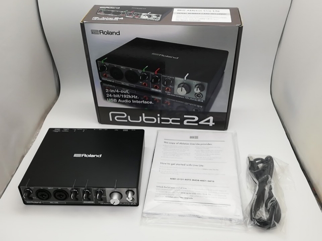 Roland Rubix24 USB Audio Interface（中古） 中古】Roland Rubix24 USBオーディオ・インターフェイス【秋葉2号