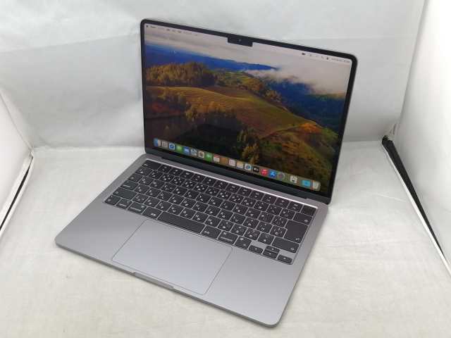 【中古】Apple MacBook Air 13インチ M3(CPU:8C/GPU:8C) 8GB/256GB スペースグレイ MRXN3J/A (13インチ M3 2024)【秋葉2号】保証期間