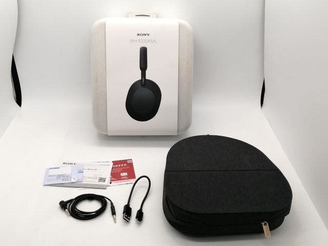 【中古】SONY WH-1000XM5 (B) [ブラック]【秋葉2号】保証期間１ヶ月【ランクB】_6