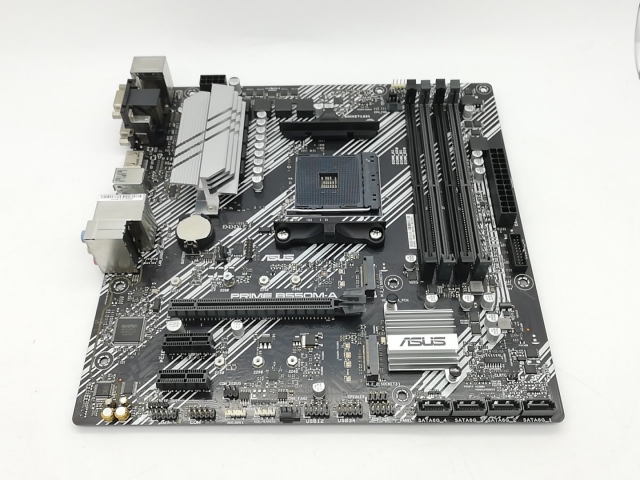 【中古】ASUS PRIME B550M-A B550/AM4/MicroATX【秋葉2号】保証期間１週間