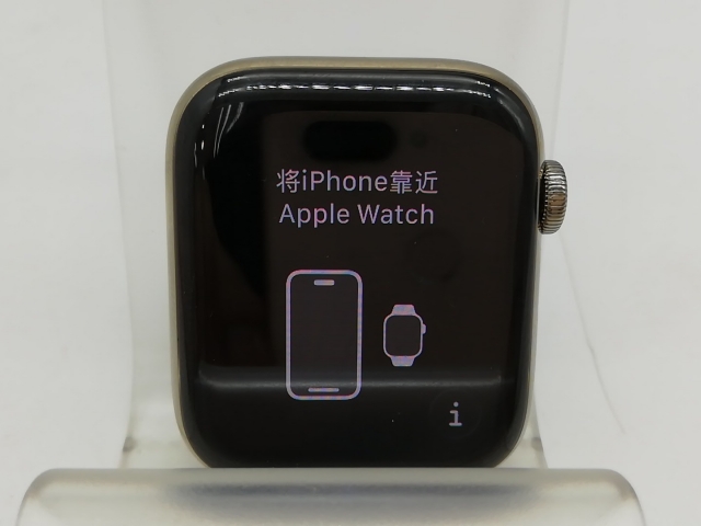 【中古】Apple Apple Watch Series6 Cellular 44mm ゴールドステンレスケース (バンド無し)【秋葉本店】保証期間１ヶ月【ランクC】