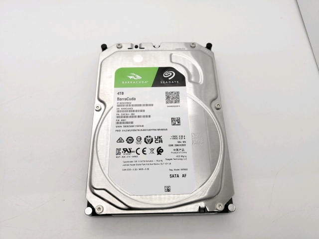 【中古】Seagate ST4000DM004 4TB/5400rpm/256MB/6Gbps【秋葉2号】保証期間１週間