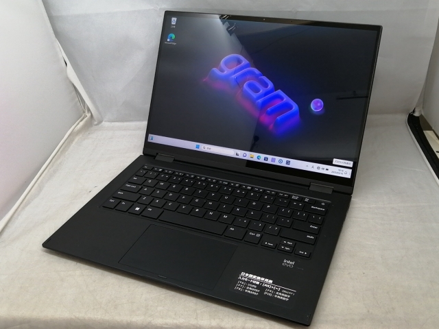 【中古】LG電子 LG gram 2in1 14T90S-MA55J オブシディアンブラック【秋葉2号】保証期間１ヶ月【ランクB】