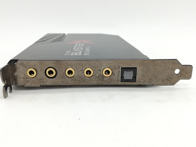 中古】Creative Sound BlasterX AE-5(SBX-AE5-BK) PCI Express x1接続