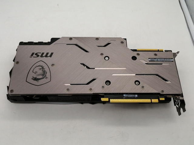中古】MSI GeForce RTX 2080 Ti GAMING X TRIO RTX2080Ti/11GB(GDDR6