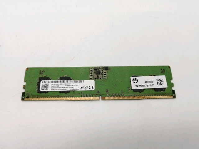 【中古】DDR5 8GB DDR5-4800(PC5-38400)【デスクトップPC用】【秋葉2号】保証期間１週間