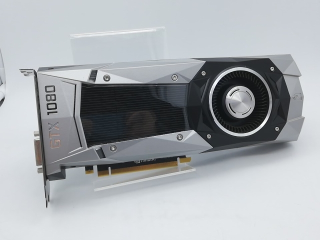 【中古】ZOTAC GeForce GTX 1080 Founders Edition(ZT-P10800A-10P) GTX1080/8GB(GDDR5X)/PCI-E【秋葉2号】保証期間１週間